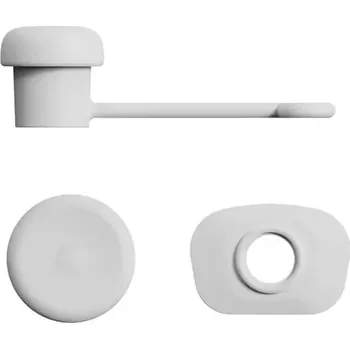 Silikonová zátka na tumbler Stanley | nepropustné víčko, příslušenství kelímku - A-Bílá