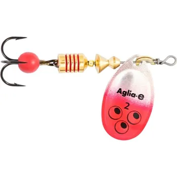 Umělá nástraha Rotační třpytka Mepps Aglia -E Vel.2 4,5g Červená