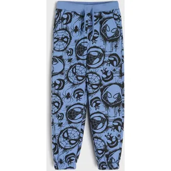 Chlapecké kalhoty Sinsay - Tepláky Spider-Man - modrá - 607FF-58X - 607FF-58X-128