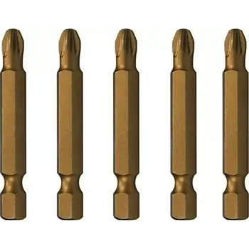 Bit 5x Šroubovací BIT Makita Titan - PZ3, 50mm, 1/4" (P-48511)mm, 1/4" (P-48505)
