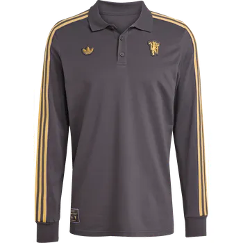 Triko s dlouhým rukávem adidas Originals Manchester United Icon Long Sleeve Polo jn2822 Velikost S