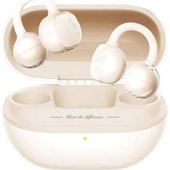 Sluchátka Soundpeats Pop clip Cream