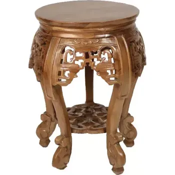 Stojan na květiny Stojan vyřezávaný malý Medová