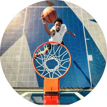 Jedlá dekorace na dort BASKETBALL-08 Materiál: Jedlý papír