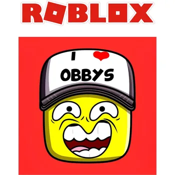 Jedlá dekorace na dort ROBLOX-16 Materiál: Jedlý papír