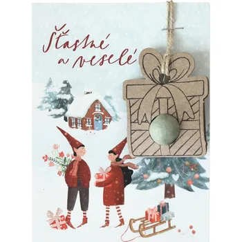 Semeno Blossombs Semínka divokých květin + vánoční kartička Skřítci