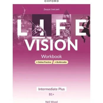 Kniha Life Vision Intermediate Plus B1+ Workbook + Online Practice (Opracowanie&nbsp;zbiorowe)(Brožovaná)