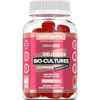 Fitness strava Nutrigums Bio-Cultures Microbiome 60 Želé Lesní ovoce