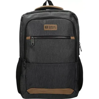 batoh na notebook Pánský městský batoh šedý 15" 13L - Enrico Benetti München 62118 - stylový batoh do města, práce i na cesty | Cooltovka.cz