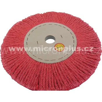 Brusný kotouč Sisal šňůrový 400x25x45 - impregnace červená tuhá H60T