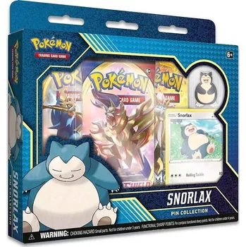 Karetní hra Pokémon TCG Snorlax Pin Collection