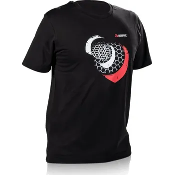 Pánské tričko AKRAPOVIČ triko MESH black - 3XL