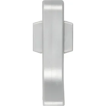 Podlahová lišta Profilteam Q63 spojka pro soklovou lištu Stříbrná, bal 2 ks