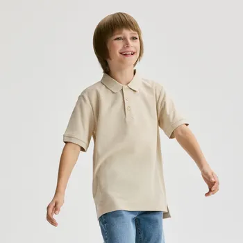 Reserved - Polo tričko - béžová - 021FH-08X - 021FH-08X-164