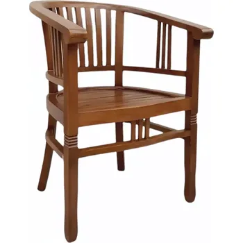 Křeslo Křeslo Kipling s dřevěným sedákem