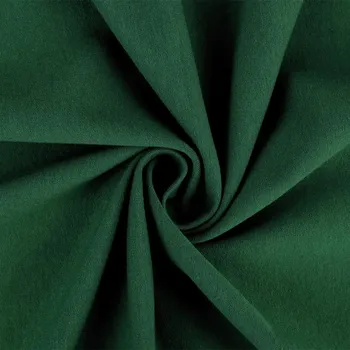 Pro Háčkování Teplákovina nepočesaná tmavě zelená 0,9 m