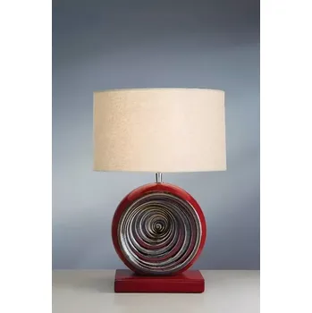 Stojací lampa Stolní lampa Red Swirl