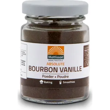Mattisson Bourbonská vanilka v prášku - 30 g