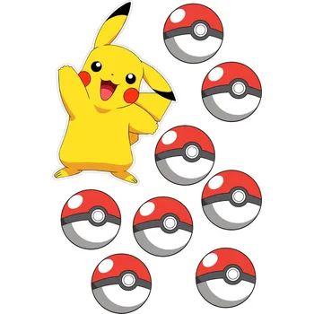 Jedlá dekorace na dort POKÉMON-07 Materiál: Jedlý papír