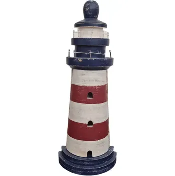 Maják – skřínka na klíče modrý 30 cm