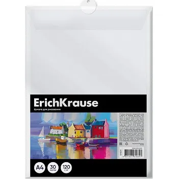 Karton kreslící A4 30l/120g v plastové složce ErichKrause Art Spirit