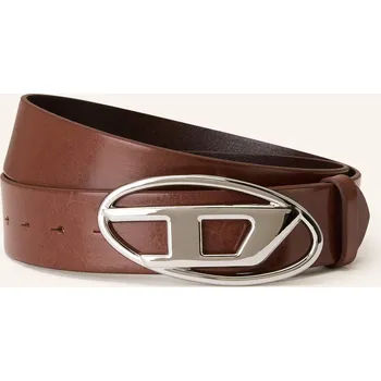 Opasek Diesel Dámský Kožený Opasek, hnědá, 70