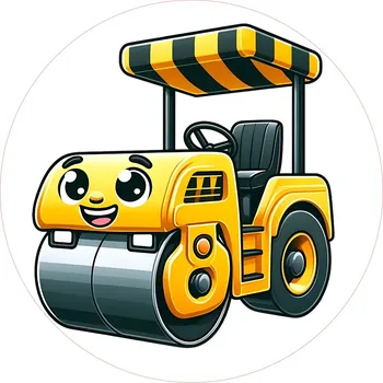 Jedlá dekorace na dort STROJE-12 Materiál: Jedlý papír