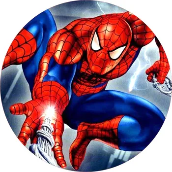 Jedlá dekorace na dort SPIDERMAN-13 Materiál: Jedlý papír