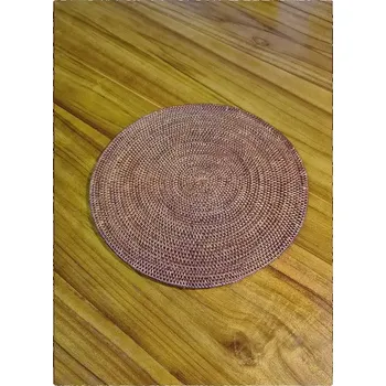 prostírání Prostírání ratanové kulaté s jemným výpletem