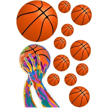 Jedlá dekorace na dort BASKETBALL-20 Materiál: Jedlý papír