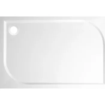 Sprchová vanička Vanička Aria litý marmor Rozměry: 80x120 cm