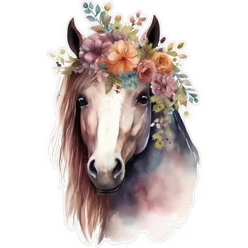 Jedlá dekorace na dort KONĚ-29 Materiál: Jedlý papír