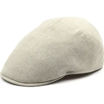 Čepice Lněná béžová bekovka od Marone Velikost: 60 cm