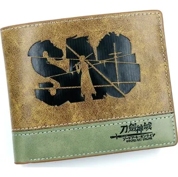 Peněženka Anime peněženka Wrath Bradley koženková | pánská peněženka, stylová peněženka - Světle šedá