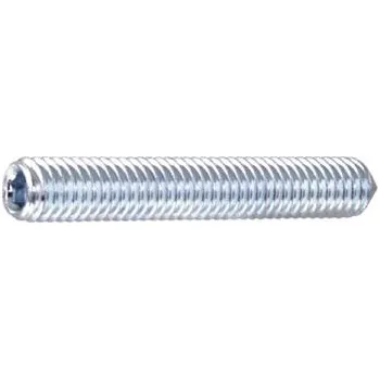 Šroub Stavěcí šroub s vnitřním šestihranem a hrotem ISO4027 45H M12x25, ocel pozink (100 ks)