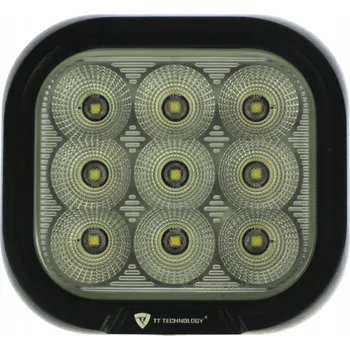 Pracovní světlo Pracovní lampa světlomet TT Technology TT.13390 9x LED 7200 Lm čtvercová