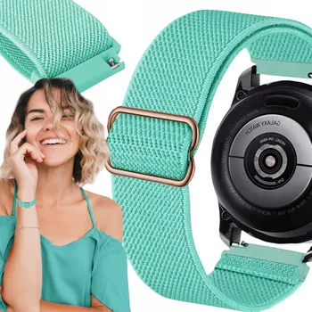 Příslušenství k chytrým hodinkám Řemínek pro Samsung Galaxy Watch 4 Classic 46mm chytré hodinky mátový řemínek 20mm