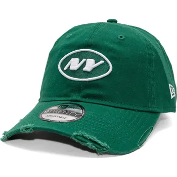 Kšiltovka Kšiltovka New Era - NFL Wash & Distressed 9TWENTY - NY Jets - Emerald Green velikost One Size (56-59 cm)