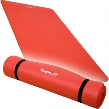 podložka na cvičení Podložka na gymnastiku a cvičení červená, 190 x 60 x 1,5 cm