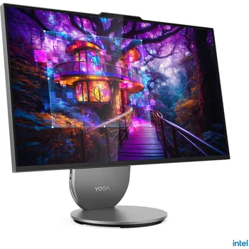 Stolní počítač Lenovo Yoga/AIO 27IAH10/27"/QHD/U7-255H/16GB/1TB/Intel int/W11H/Šedá/3ROn-Site