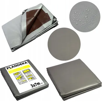 Krycí plachta W-m) Plachta 210 g/m2 3 x 2 m