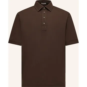 Pánská košile Moncler Pánská Žerzejová Polokošile, černošedá, XL