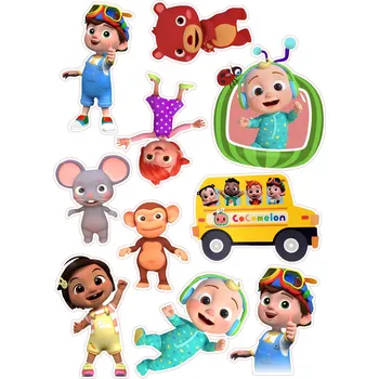 Jedlá dekorace na dort COCOMELON-15 Materiál: Jedlý papír