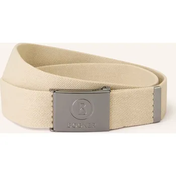 Opasek Bogner Pánský Opasek Gino, krémová, one size