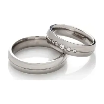 Prsten Titanové snubní prsteny JT1003
