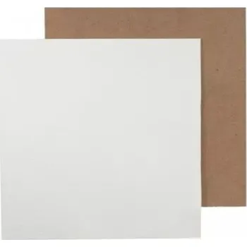 Malířské plátno Malířské plátno bílé 40x40cm na desce 3mm