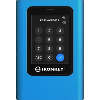Externí pevný disk Kingston 3840GB ext. SSD IronKey VP 80