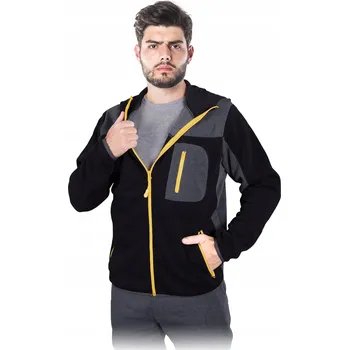 Pánská mikina MIKINA PRACOVNÍ 2XL ČERNO-ŠEDO-ŽLUTÁ