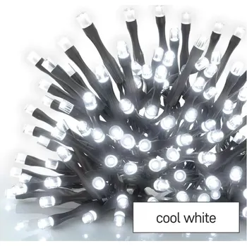 Vánoční osvětlení EMOS D1AC01 Sada pro spojovací řetězy Standard, 10 m, venkovní, studená bílá