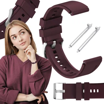 Chytré hodinky Řemínek pro Xiaomi Redmi Watch 5 Active chytré hodinky bordó řemínek 22mm